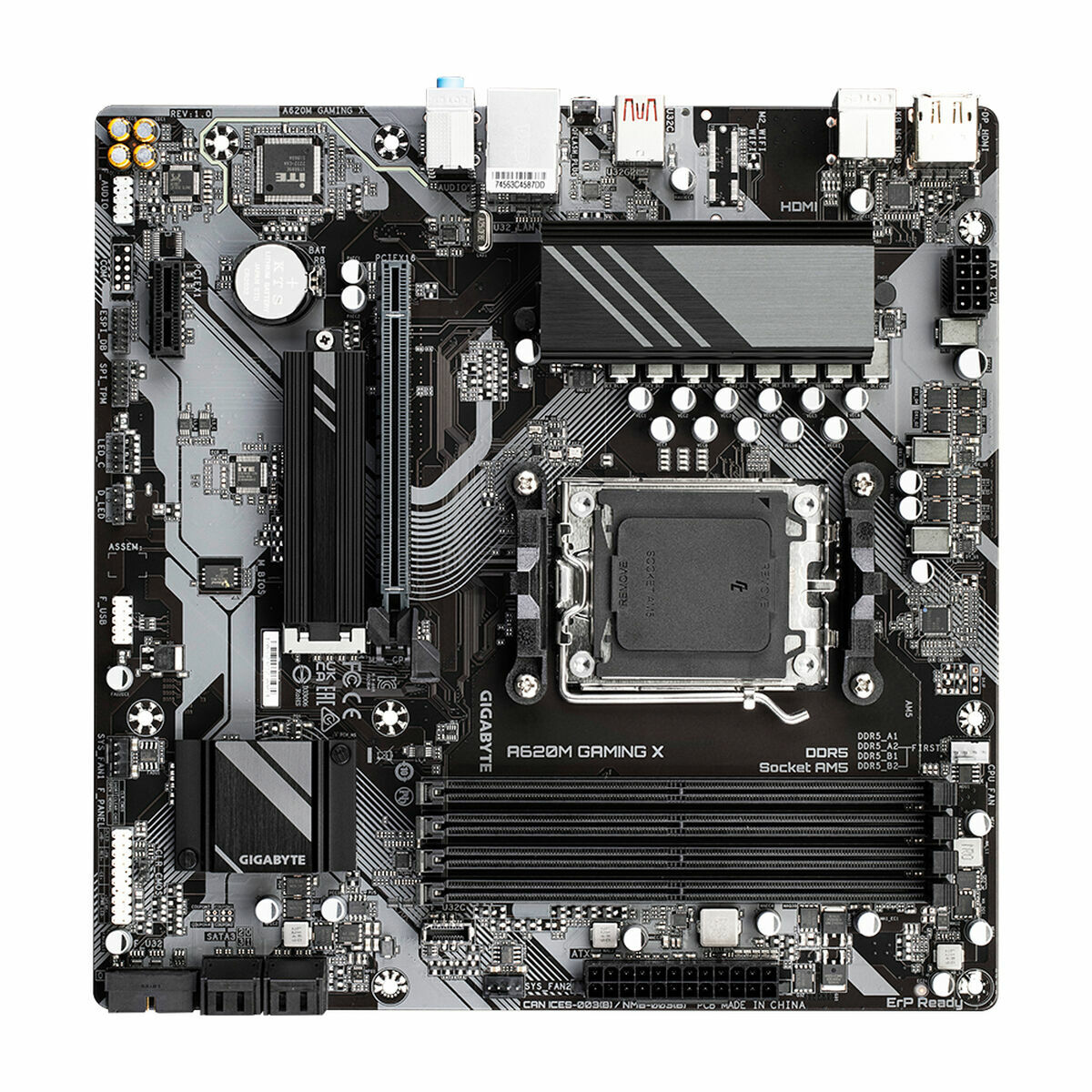 Moderkort Gigabyte A620M GAMING X G10 AMD A620 AMD AM5 - 8
