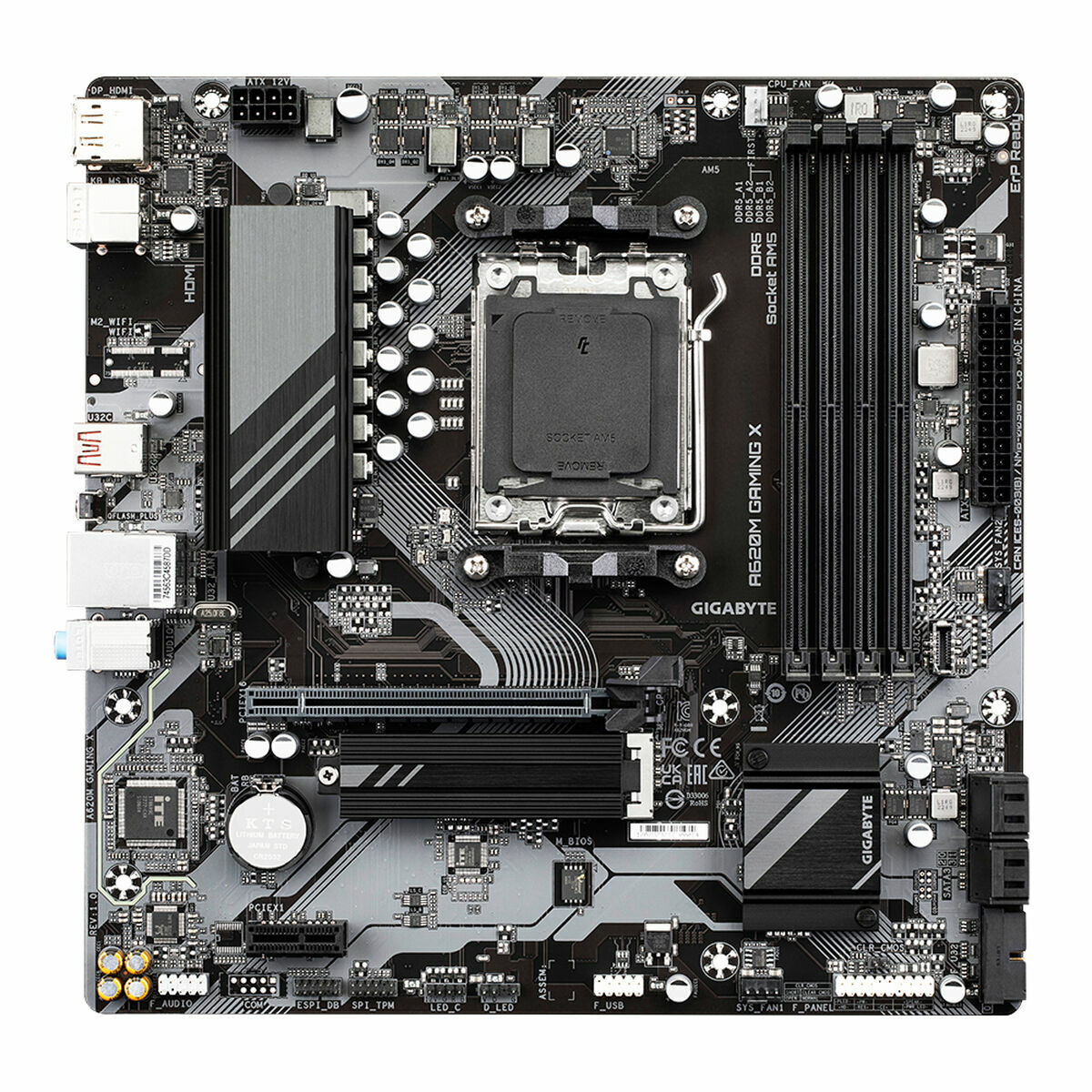 Moderkort Gigabyte A620M GAMING X G10 AMD A620 AMD AM5