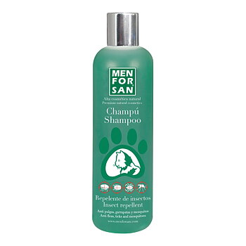 Loppshampoo Menforsan herbal 300 ml Katt Insektsavstötande