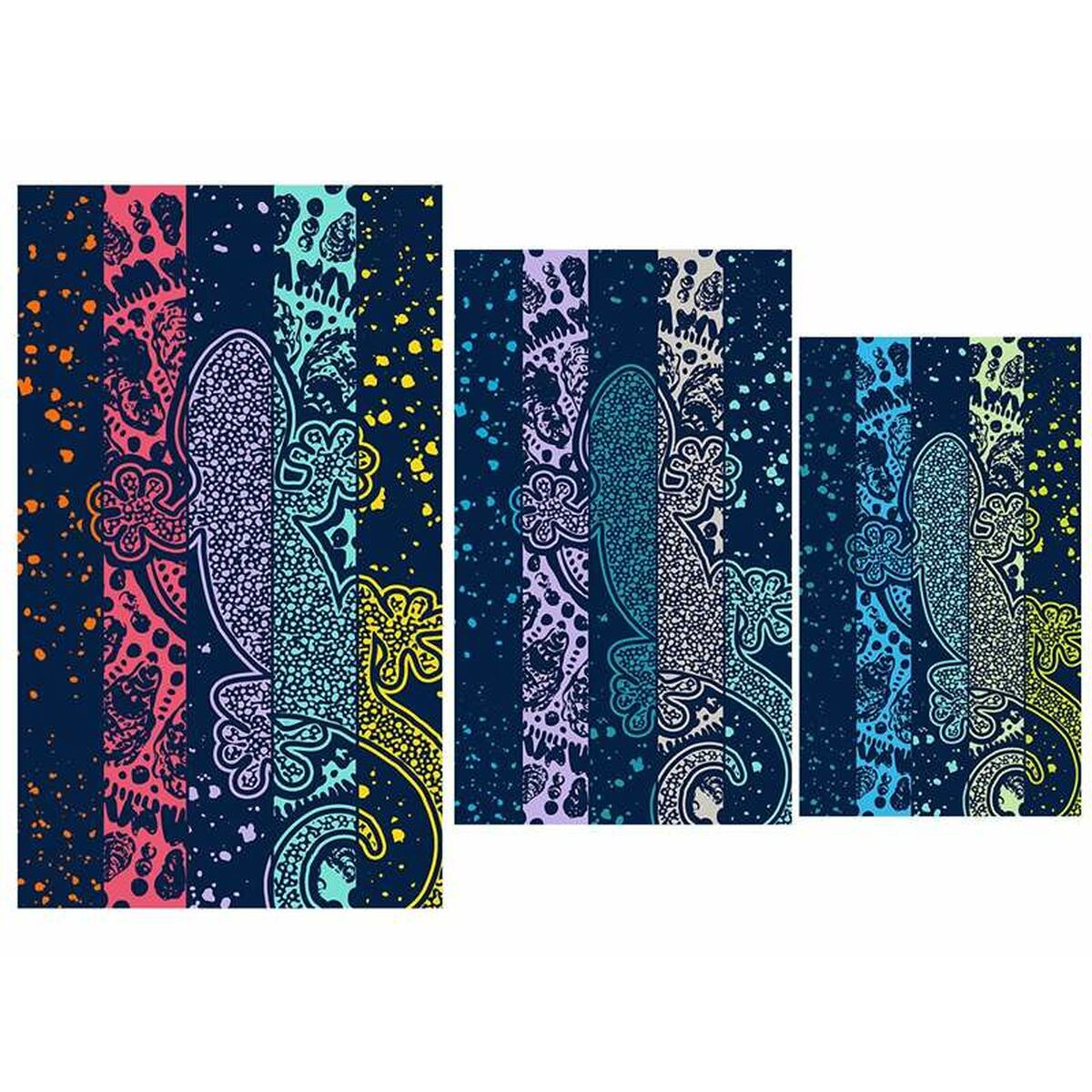 Strandbadduk Secaneta Luzon 100 x 170 cm Jacquard Sammet - 2