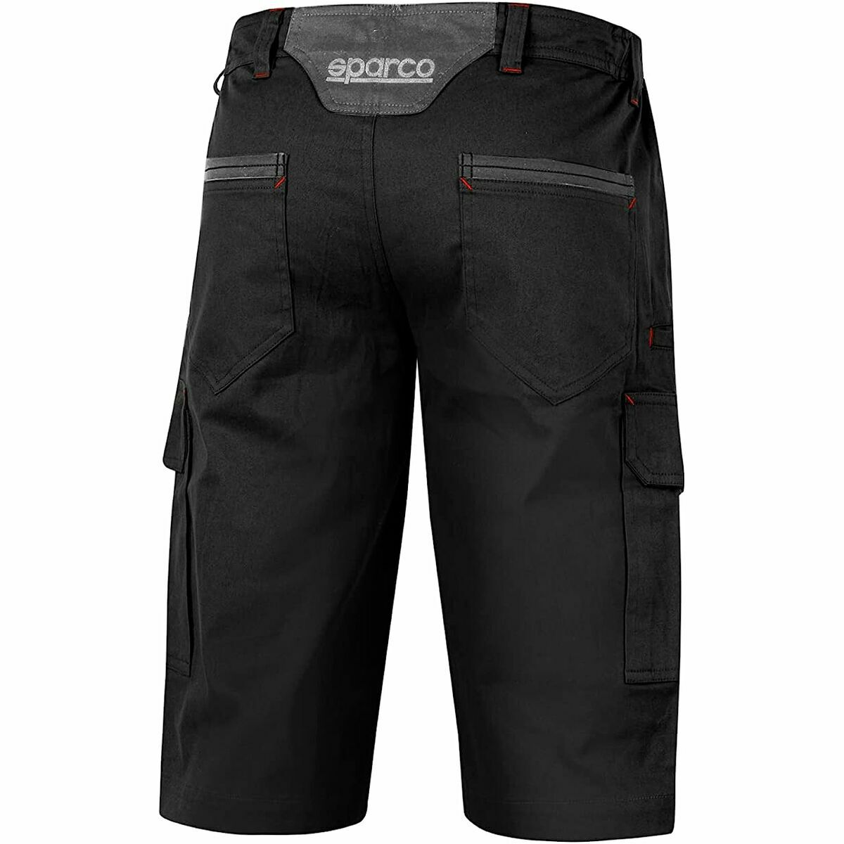 Kort byxa Sparco Bermuda Cargo Svart - 2