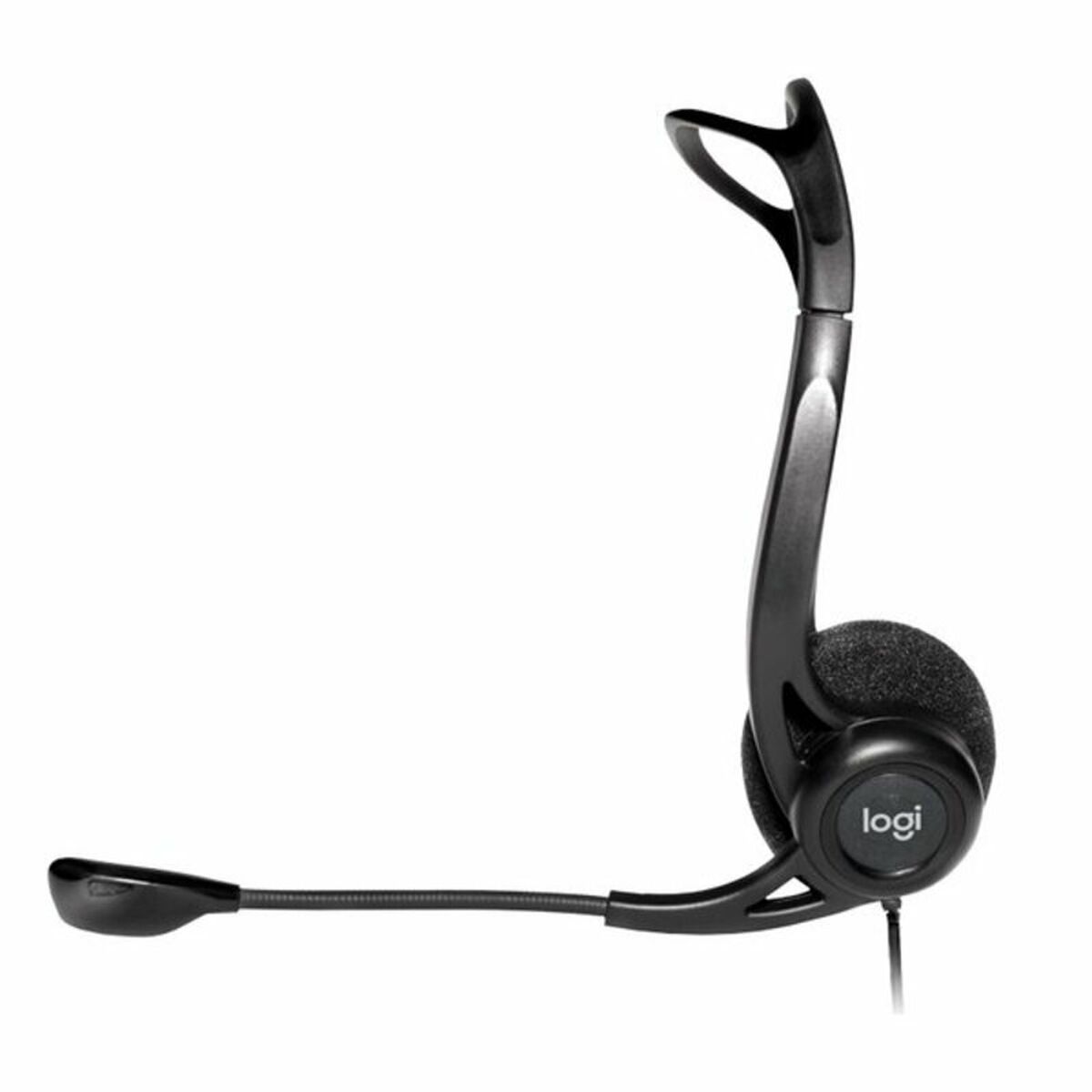 Hörlurar med Mikrofon Logitech 981-000100 Svart - 2