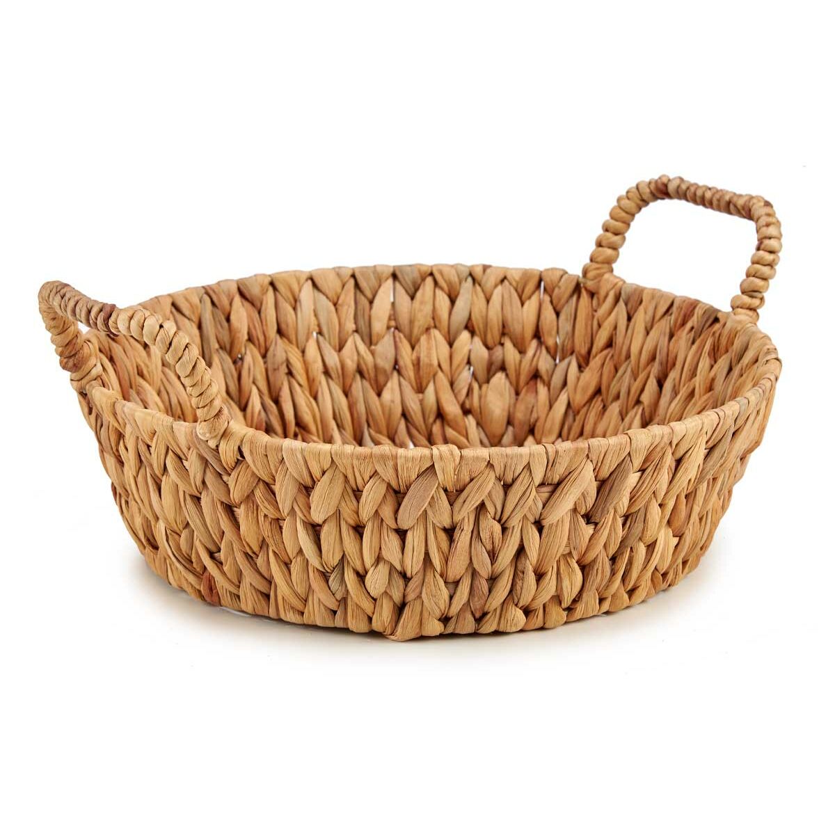 Bordsdekoration Gift Decor Brun Metall Naturell Vattenhyacint 39,5 x 16,5 x 35 cm (12 antal) - 4