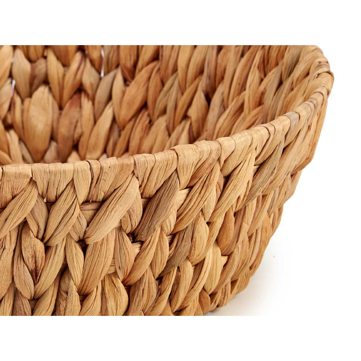 Bordsdekoration Gift Decor Brun Metall Naturell Vattenhyacint 39,5 x 16,5 x 35 cm (12 antal) - 2