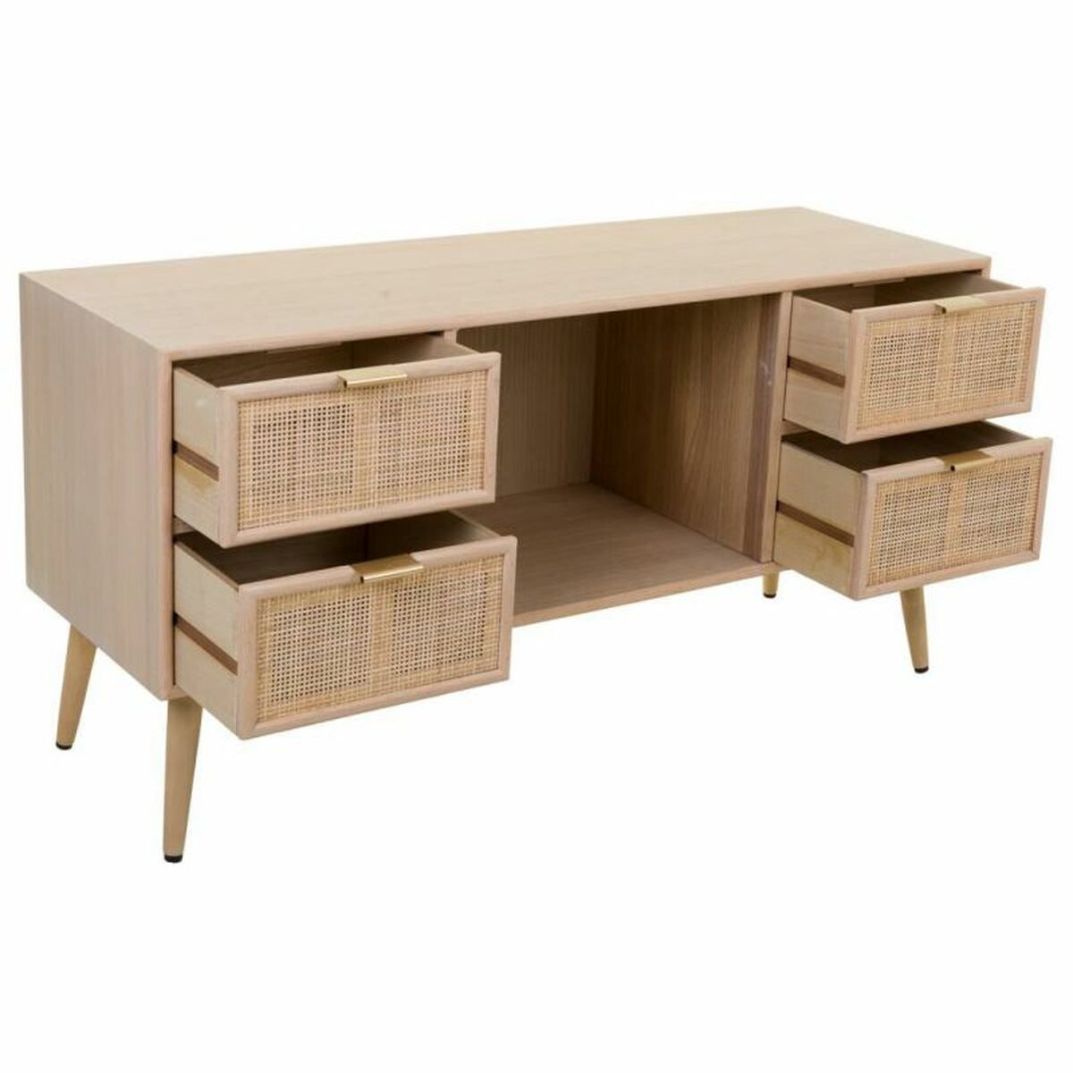 Avlastningsmöbler Alexandra House Living Naturell Trä MDF 42 x 60 x 120 cm - 4