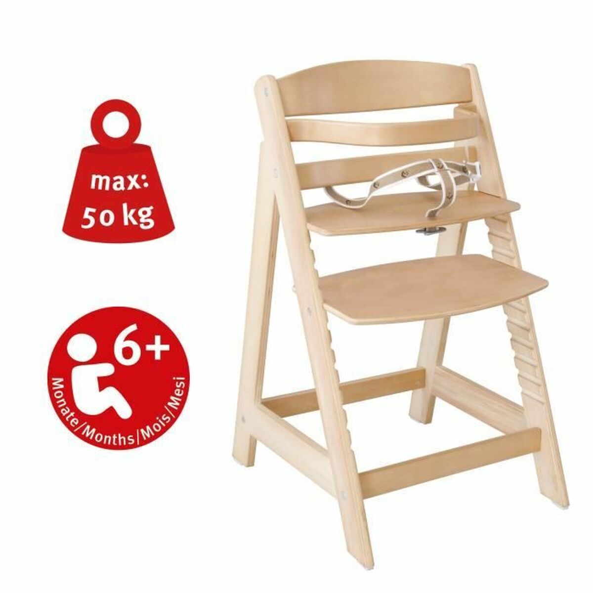 Barnstol ROBA Brun - 4
