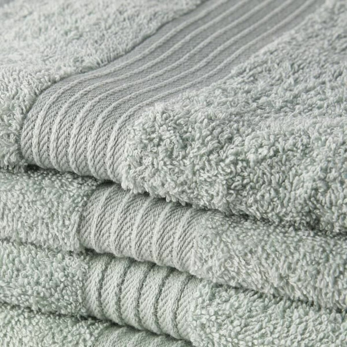 Set med Handdukar TODAY Essential Celadon Ljusgrön 50 x 90 cm (10 antal) - 4