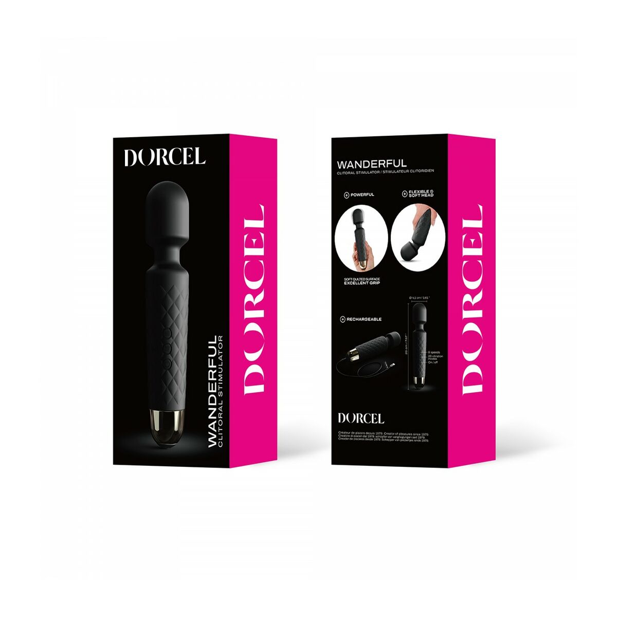 Vibrator Marc Dorcel Wanderful Massager Svart - 3
