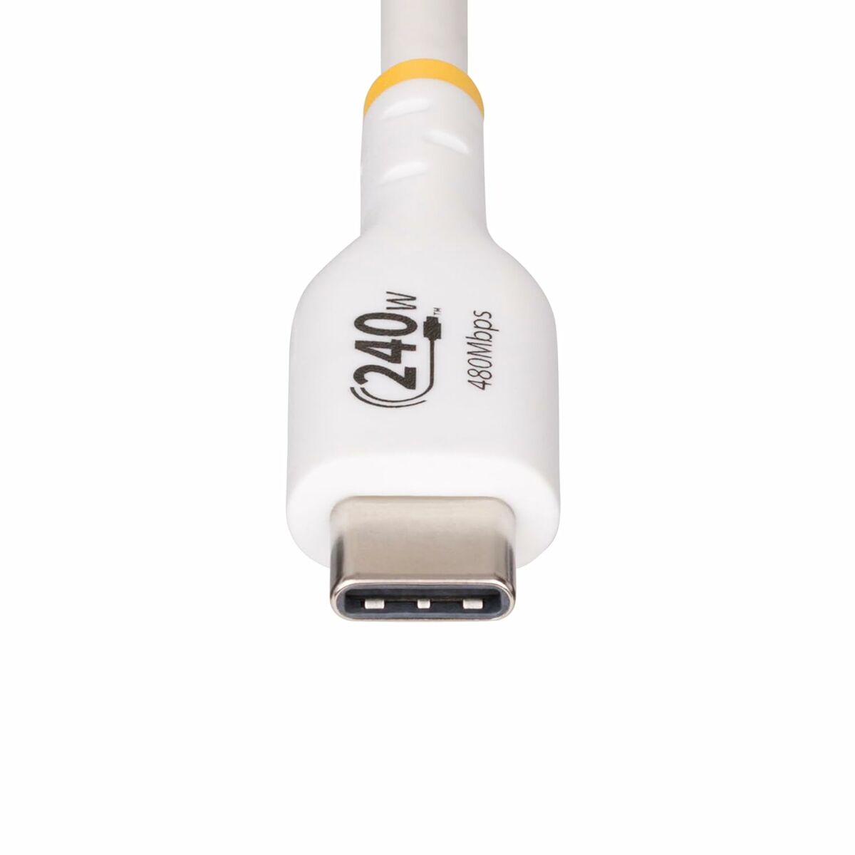 USB-kabel Startech USB2EPR1MW Vit 1 m - 2