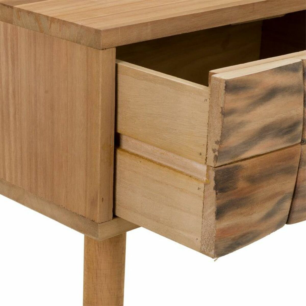 Hallmöbel med lådor Alexandra House Living Naturell 43 x 79 x 87 cm - 5