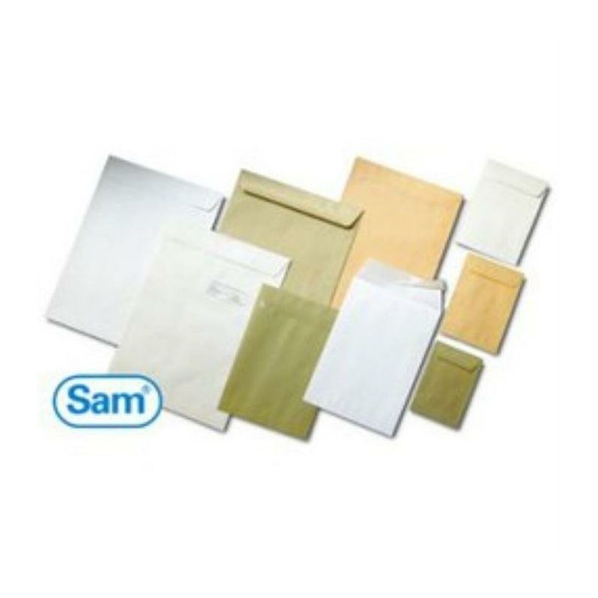 Kuvert Sam DIN A-C4 Vit 22,9 x 32,4 cm Sjävhäftande 100 g/m²