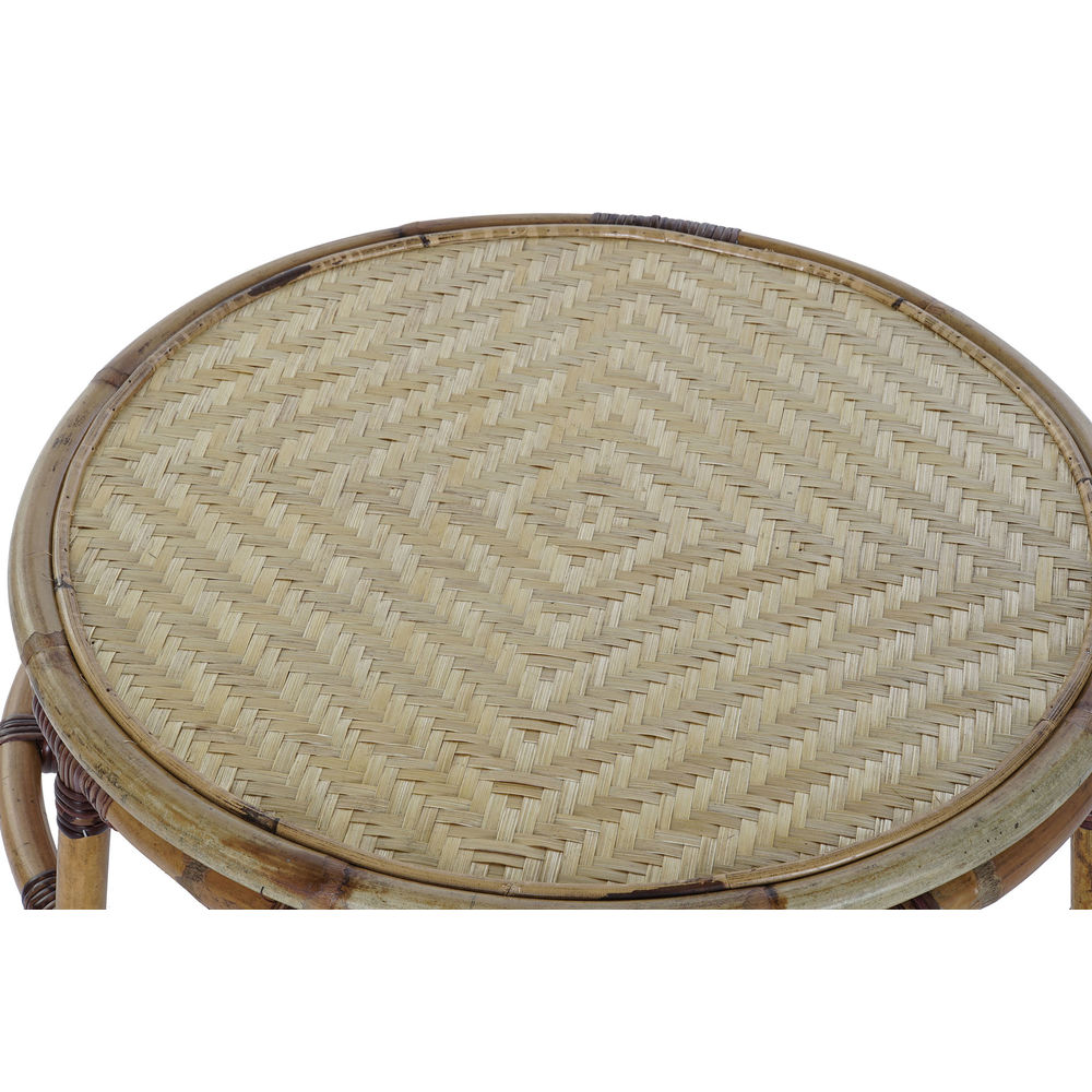 Sidobord DKD Home Decor Bambu Rattan (60 x 60 x 42 cm) - 2