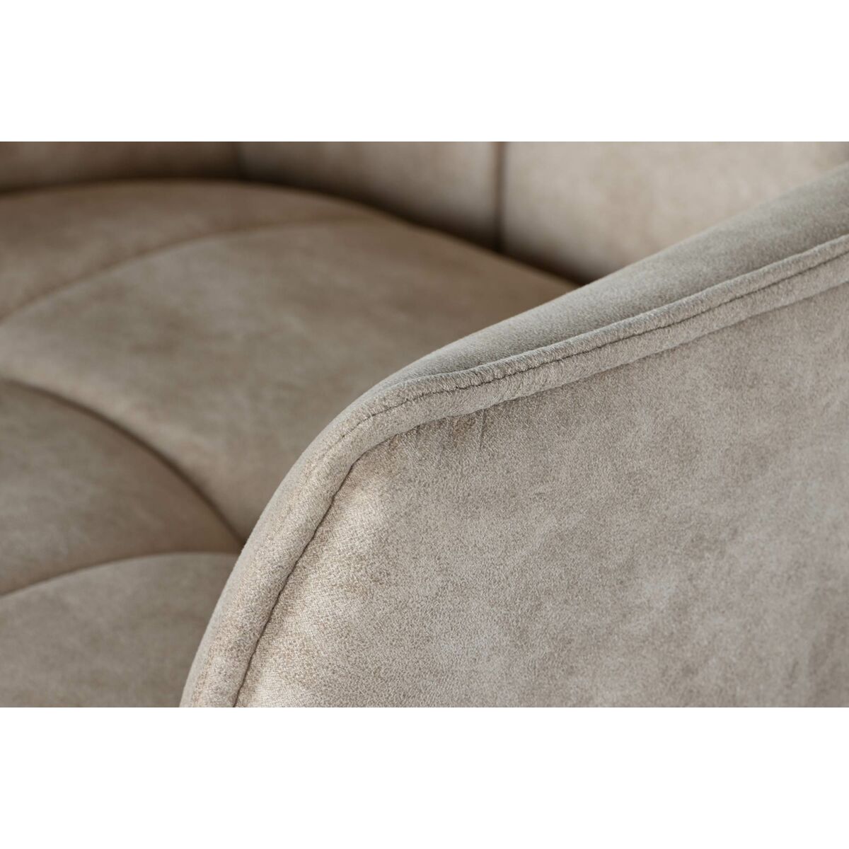 Sittpall DKD Home Decor Svart Beige Metall 59 x 60 x 107 cm - 3