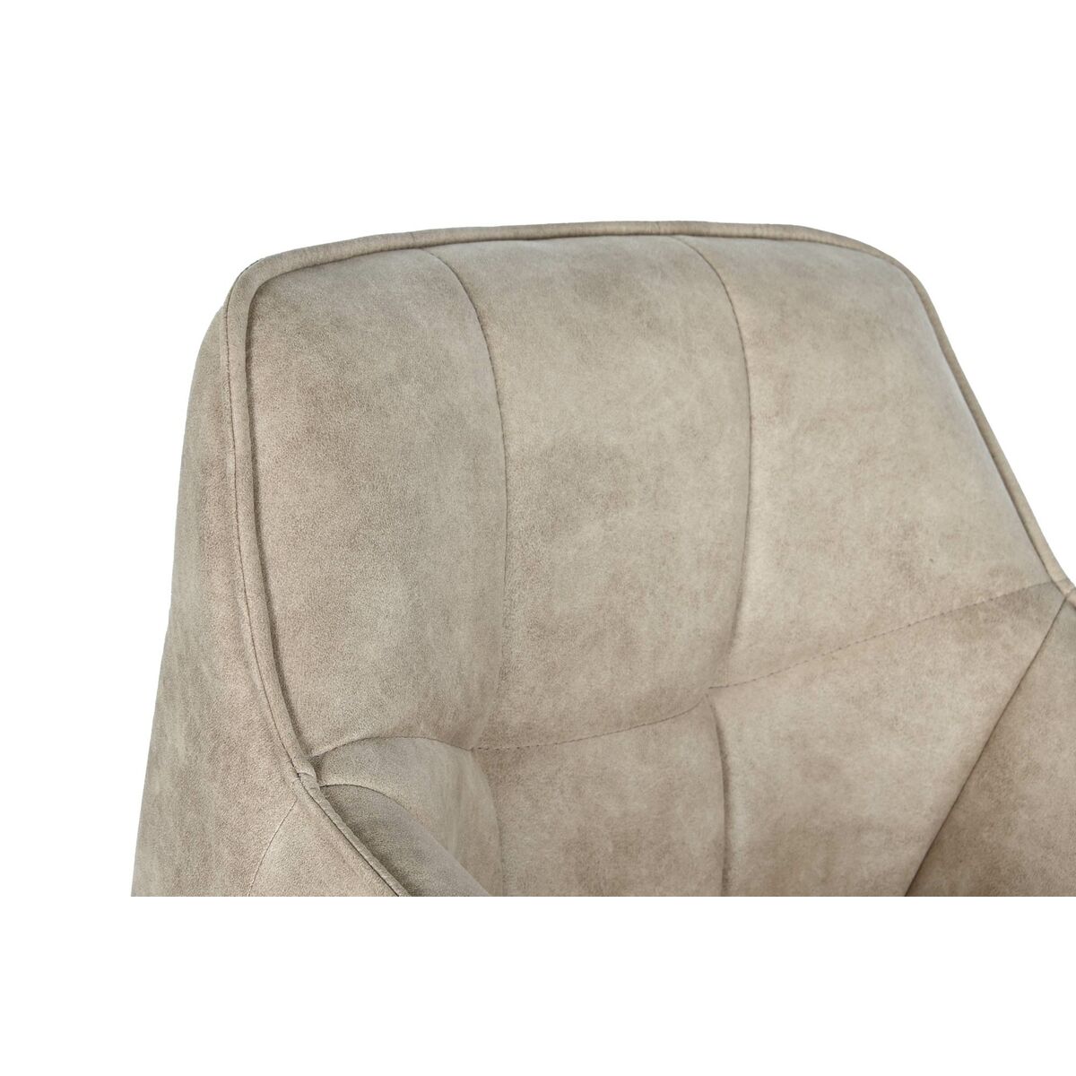 Sittpall DKD Home Decor Svart Beige Metall 59 x 60 x 107 cm - 2