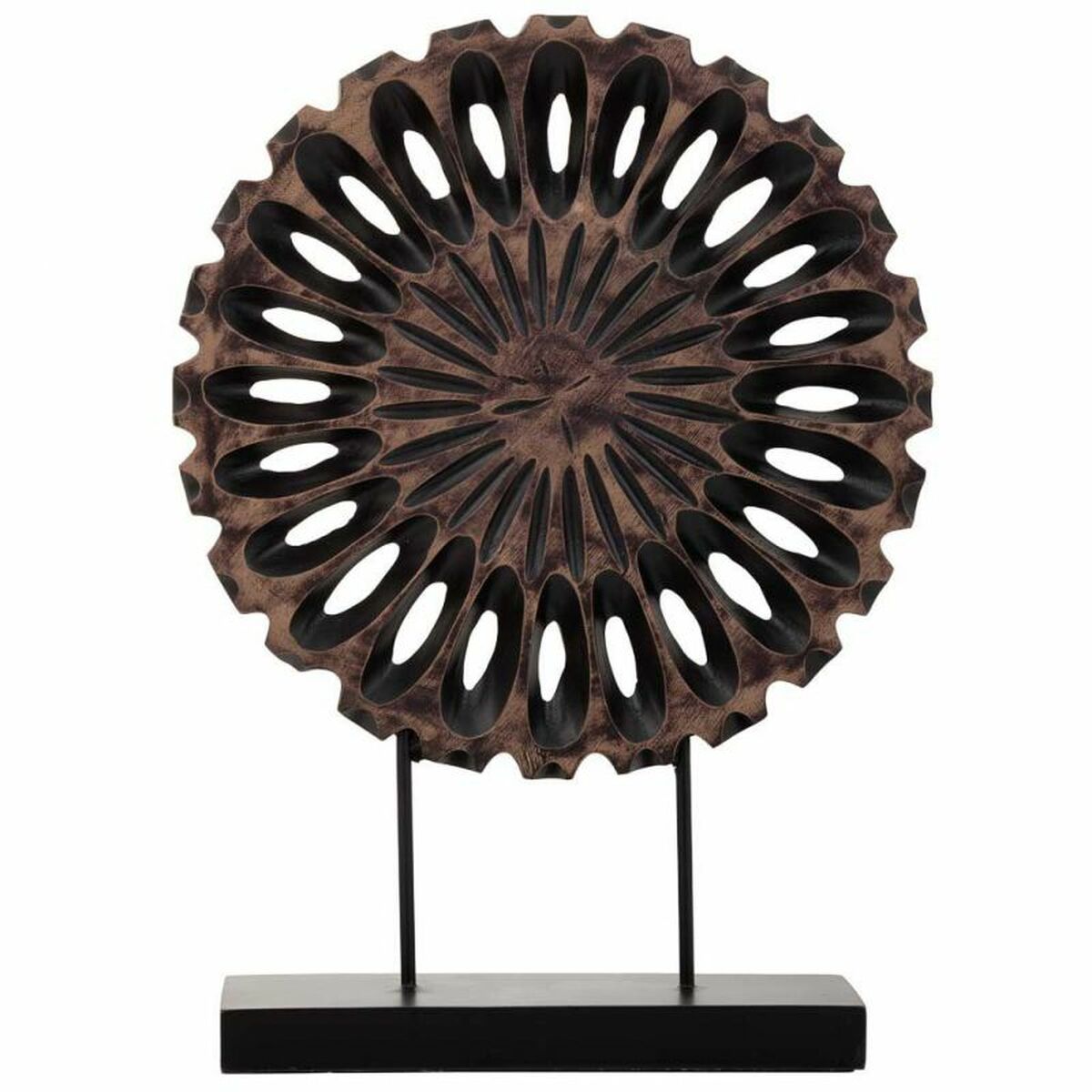 Prydnadsfigur Alexandra House Living Brun 9 x 40 x 29 cm - 4