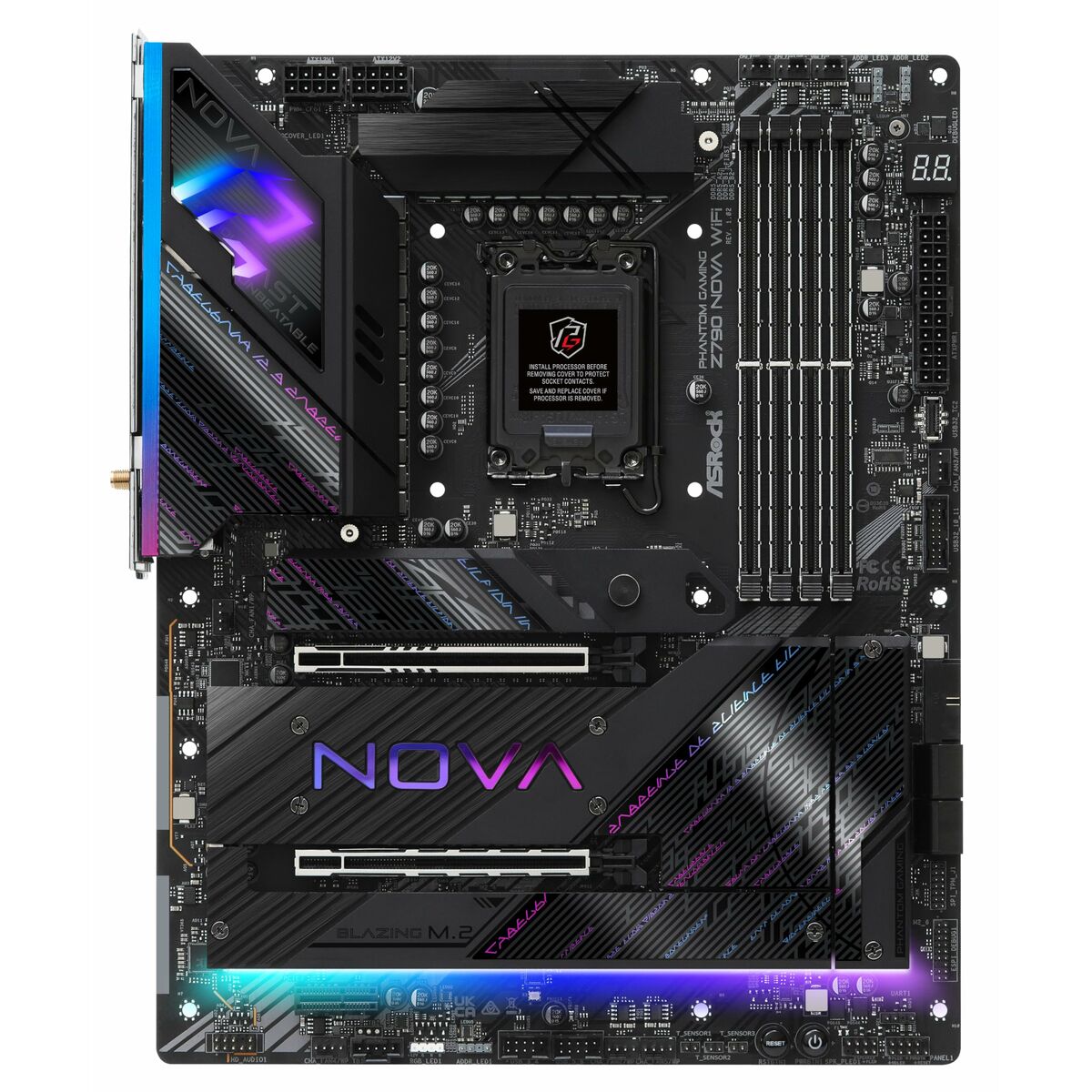 Moderkort ASRock Z790 NOVA WIFI LGA 1700 INTEL Z790 - 3