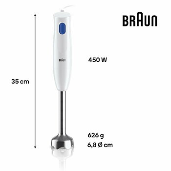 Glasmixer Braun 0X22111470 450 W 600 ml
