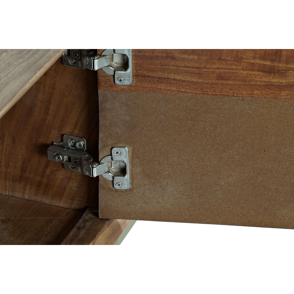 TV-möbler DKD Home Decor Brun Svart Akaciaträ (130 x 42 x 49 cm) - 7