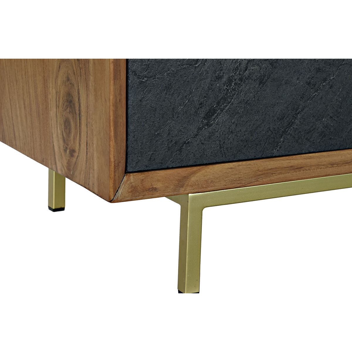 TV-möbler DKD Home Decor Brun Svart Akaciaträ (130 x 42 x 49 cm) - 10