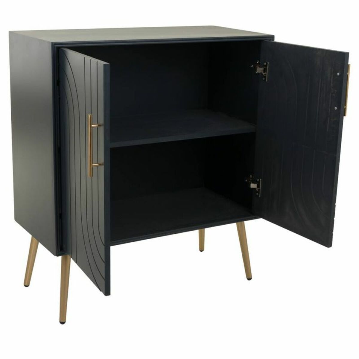 Mottagare Alexandra House Living Grå Gyllene 37 x 84 x 75 cm - 4