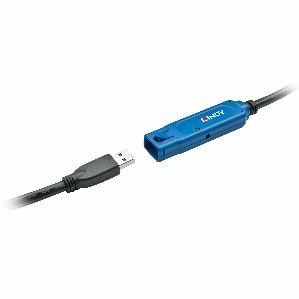 USB-kabel LINDY 43229 15 m Svart (1 antal) - 2