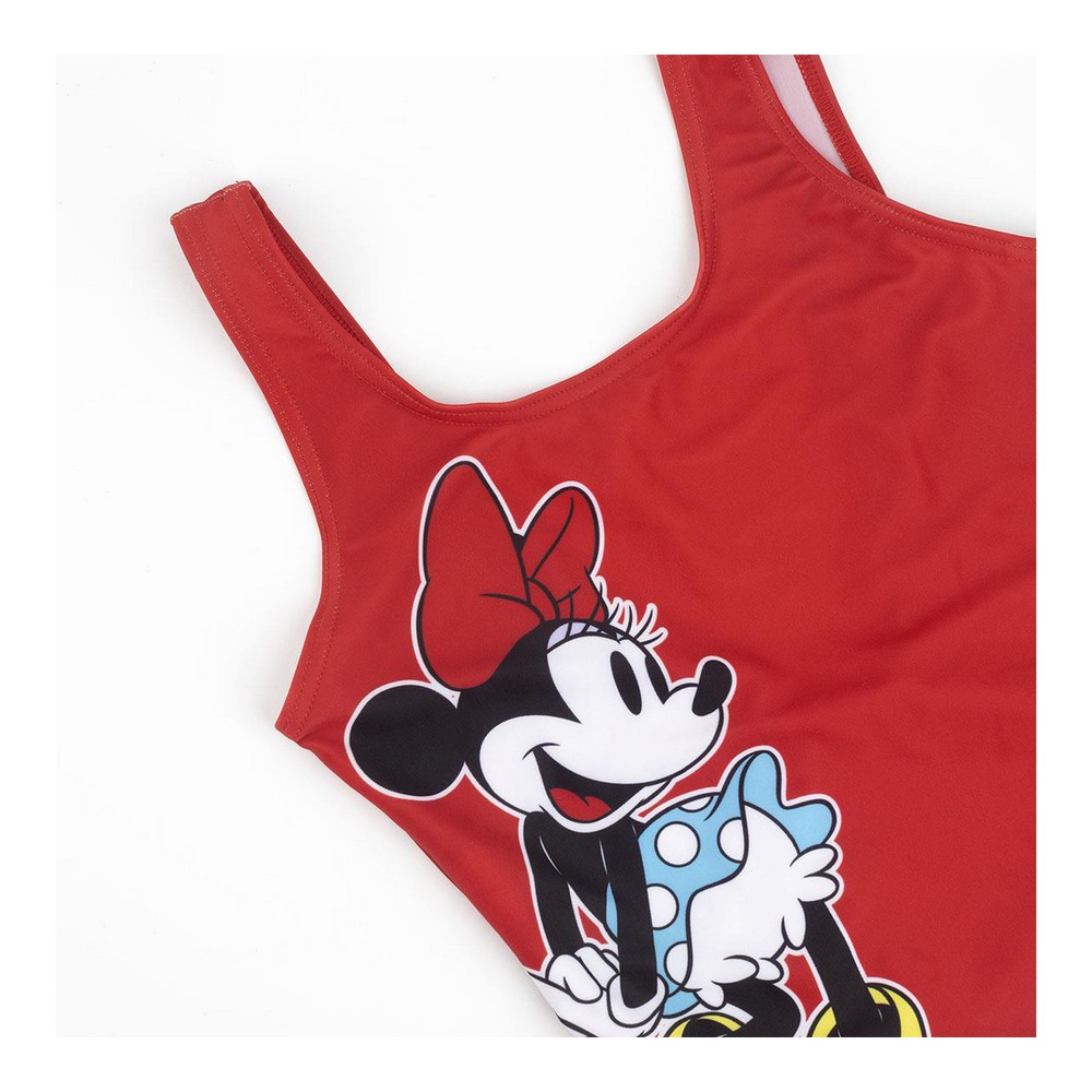 Baddräkt Dam Minnie Mouse Röd - 11
