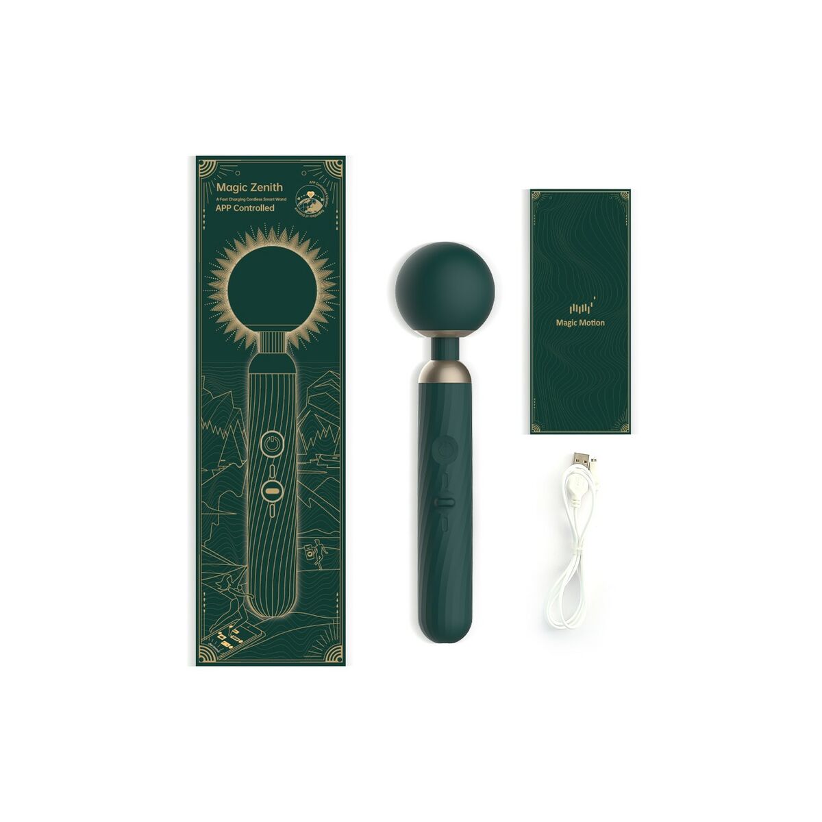 Elektrisk handmassageapparat Magic Motion Svart - 2