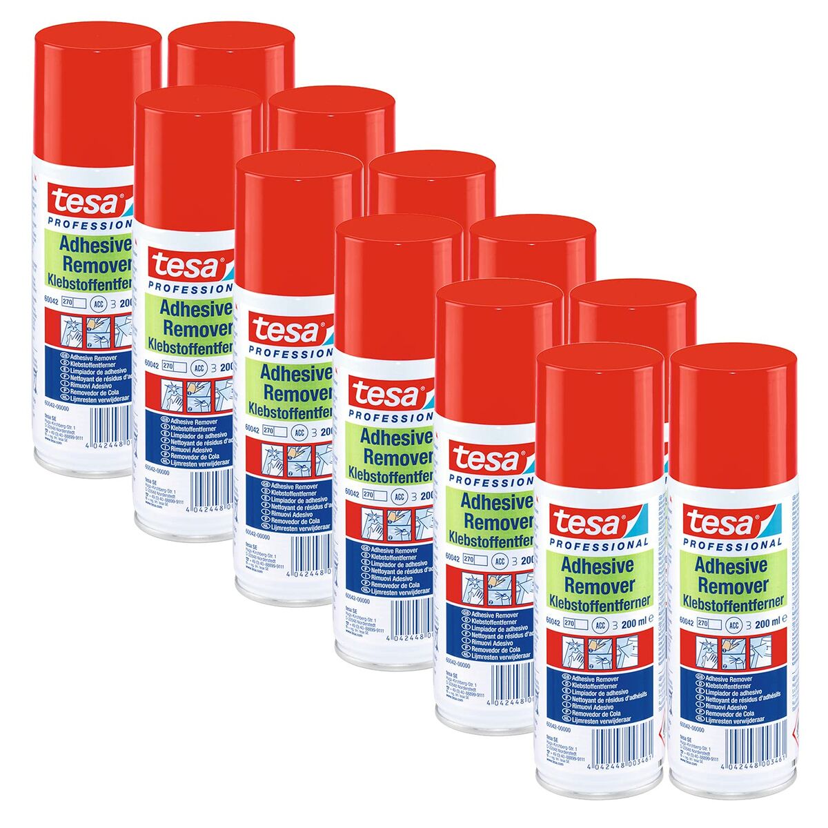 Rengöringsmedel för Lim TESA 200 ml Spray (12 antal) - 4