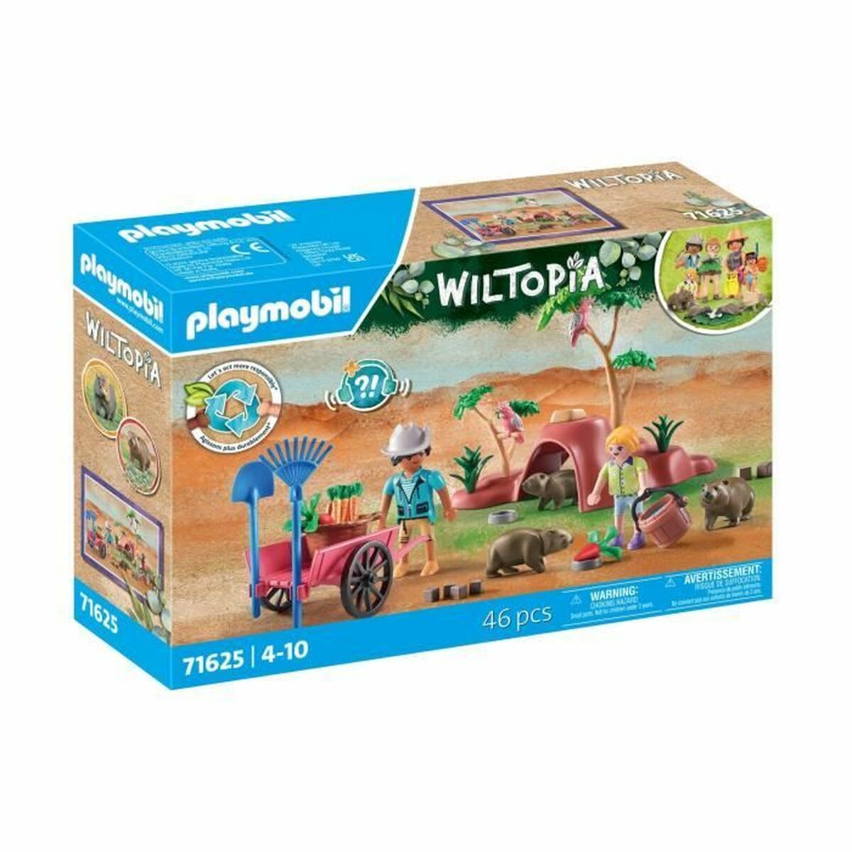 Playset Playmobil Wombat burrows - 5