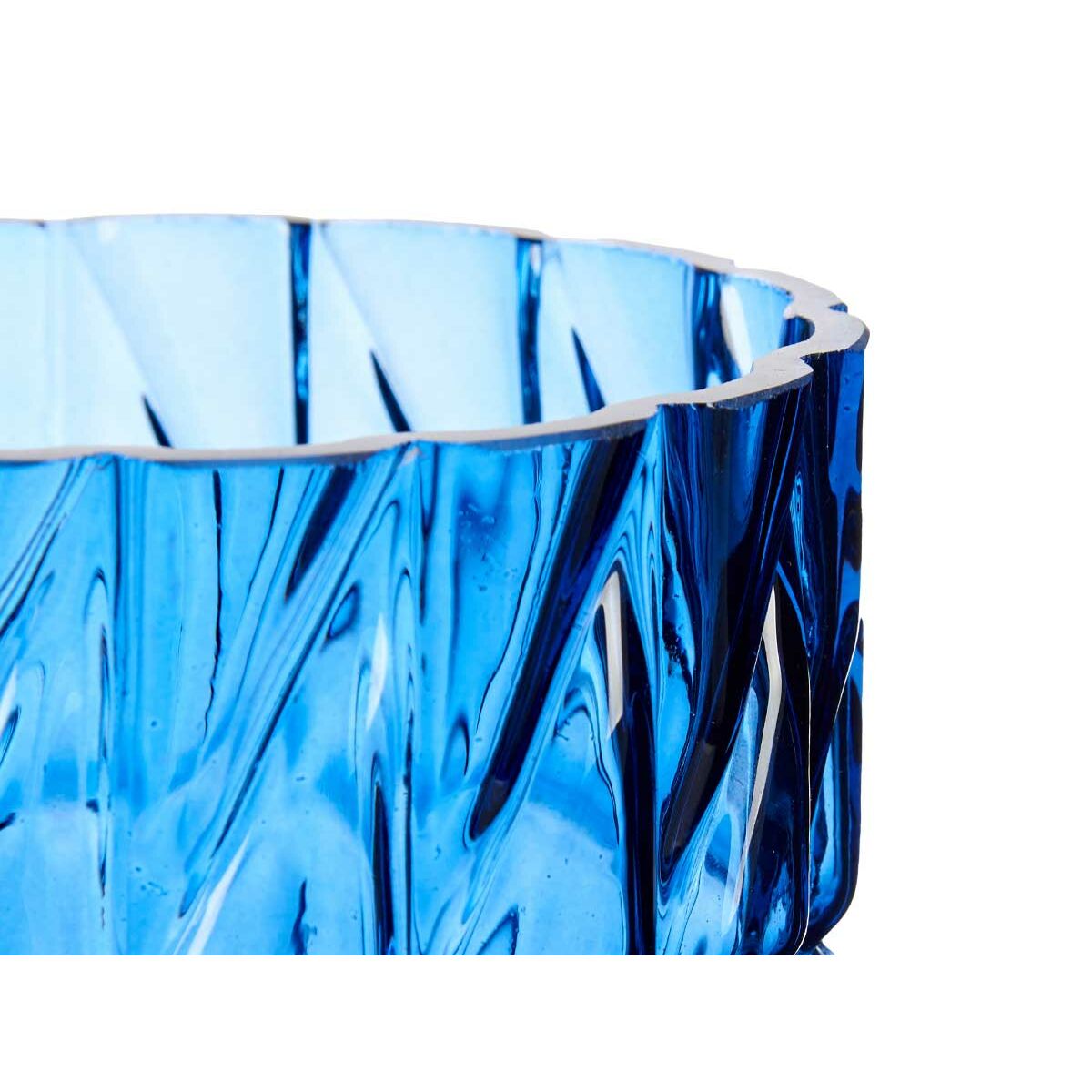 Vas Gravyr Blå Glas 13 x 26,5 x 13 cm (6 antal) - 2