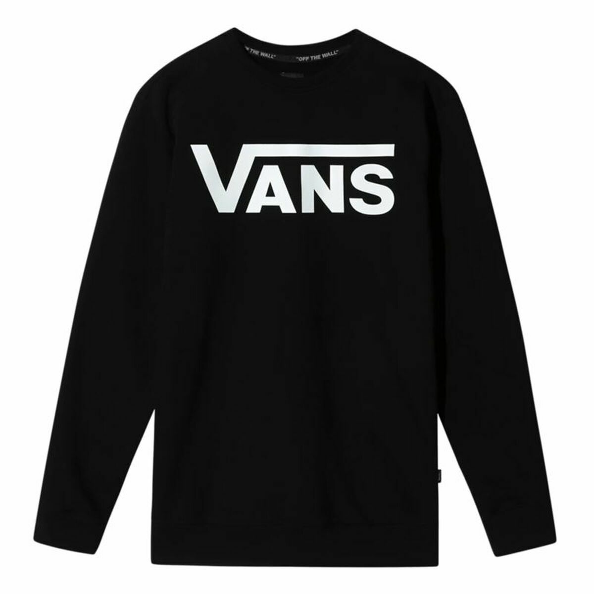 Tröja utan huva Herr Vans Classic Crew II Svart - 8