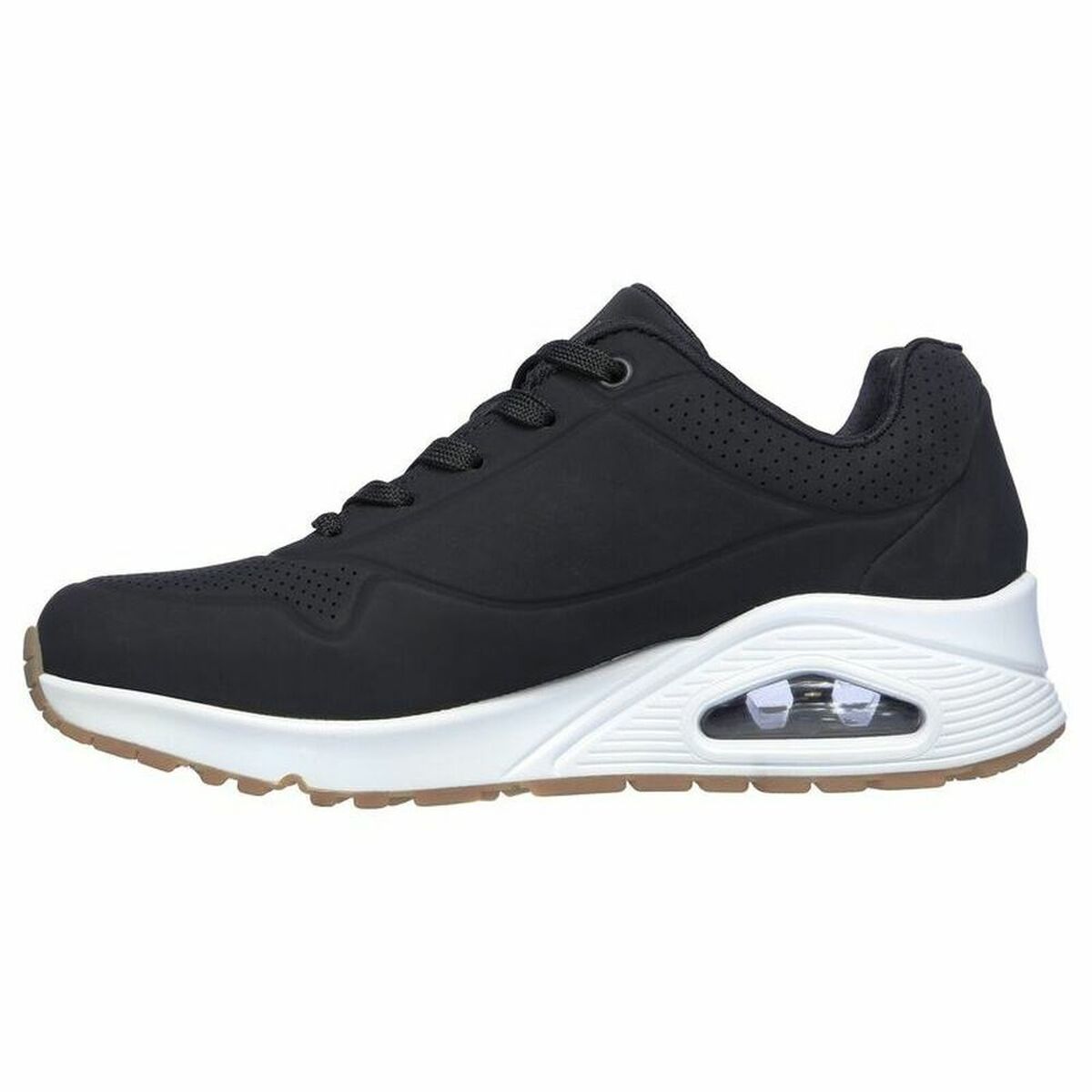 Löparskor, Vuxna Skechers UNO -Stand On Air Svart - 2