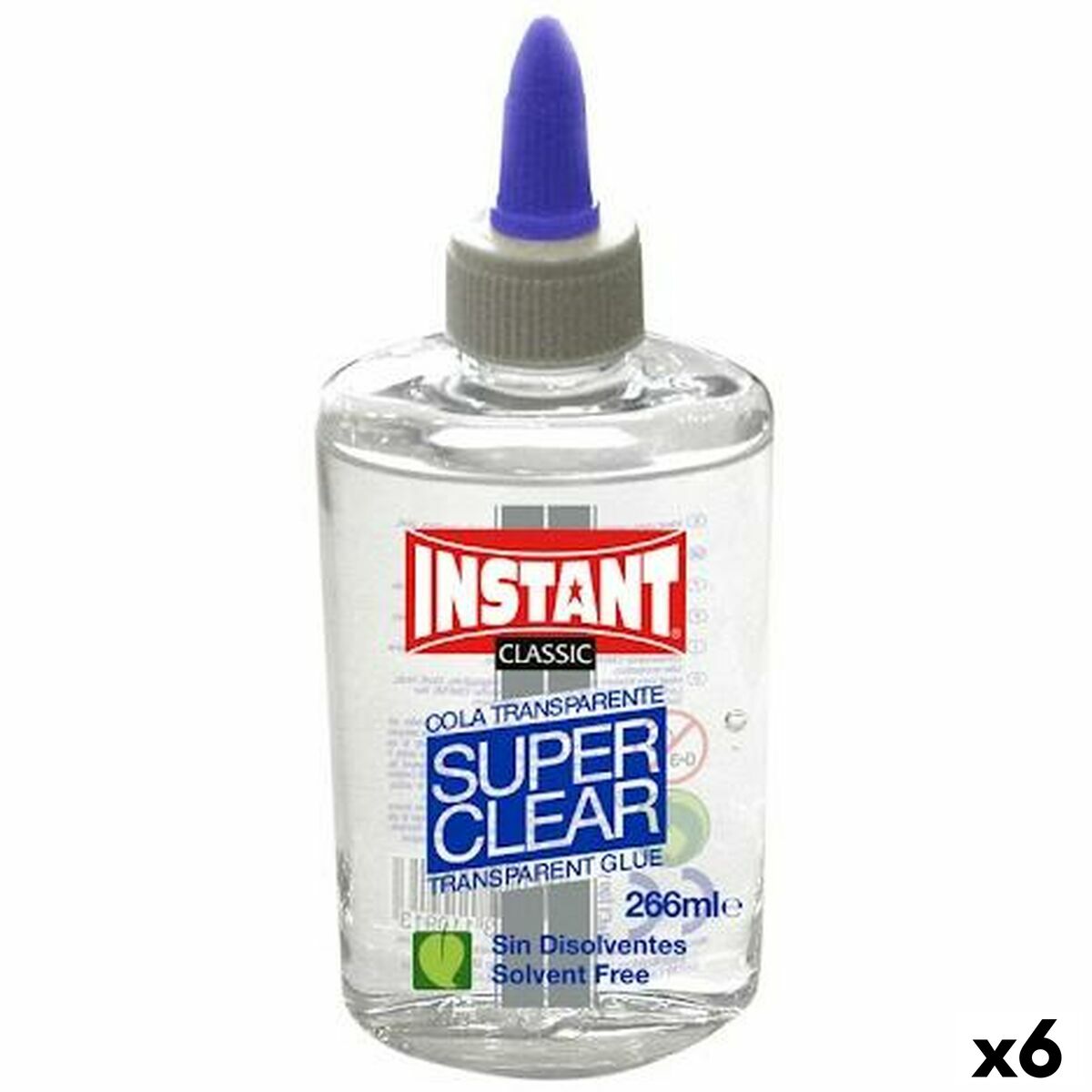 Svans INSTANT SUPERCLEAR 266 ml (6 antal)