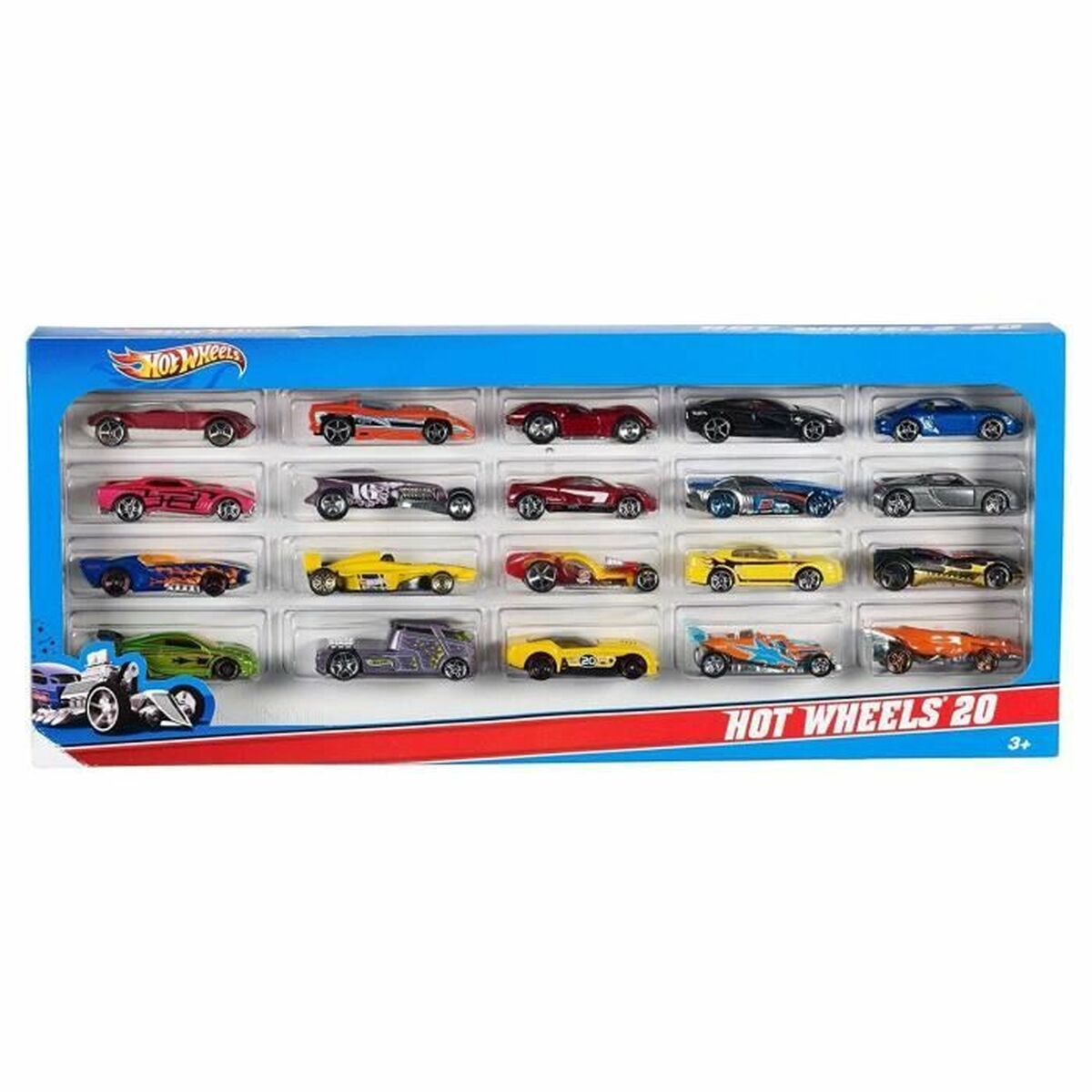 Fordonsspel Hot Wheels H7045 20 antal - 3