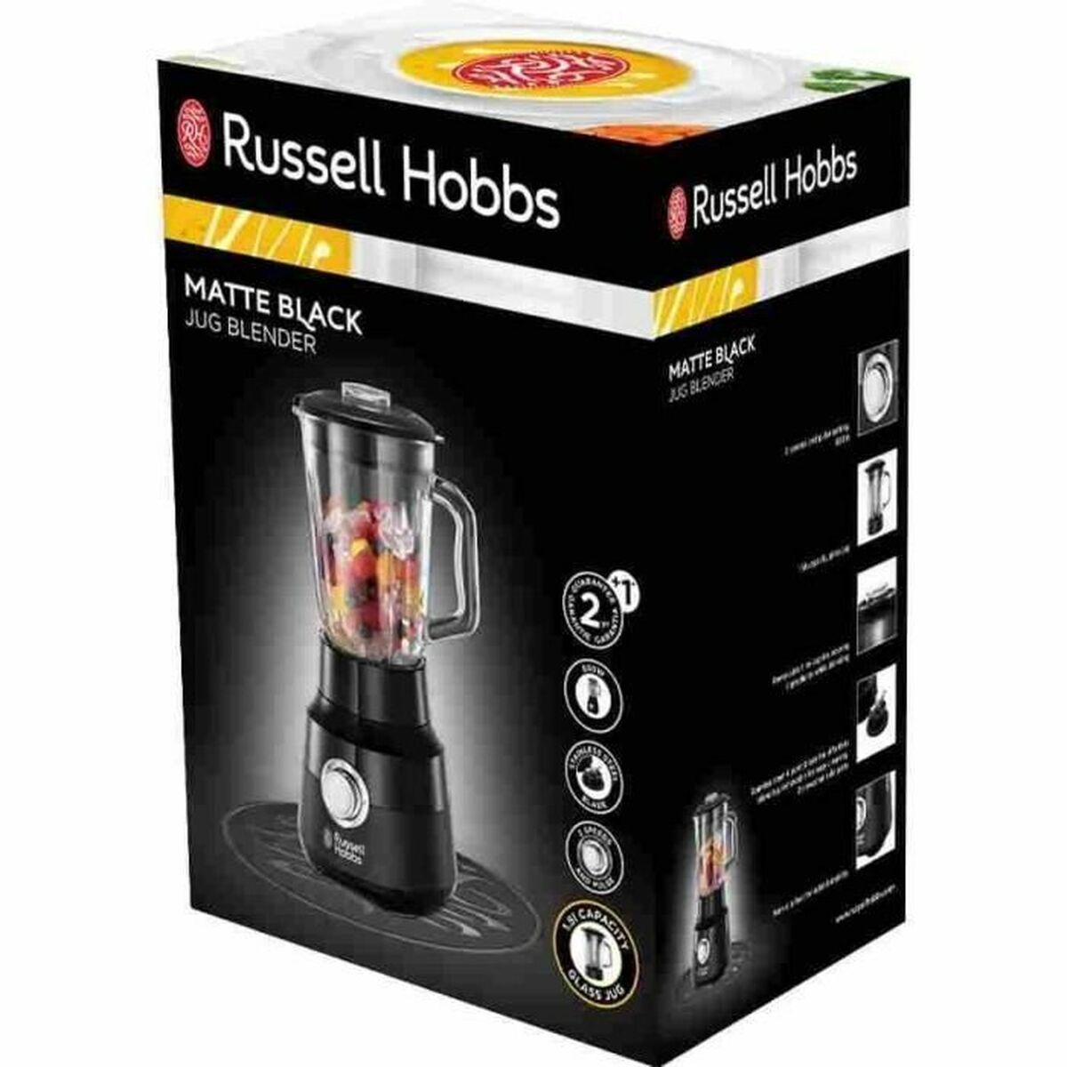 Glasmixer Russell Hobbs Matte Black 24722-56 650 W 1,5 L Svart - 2