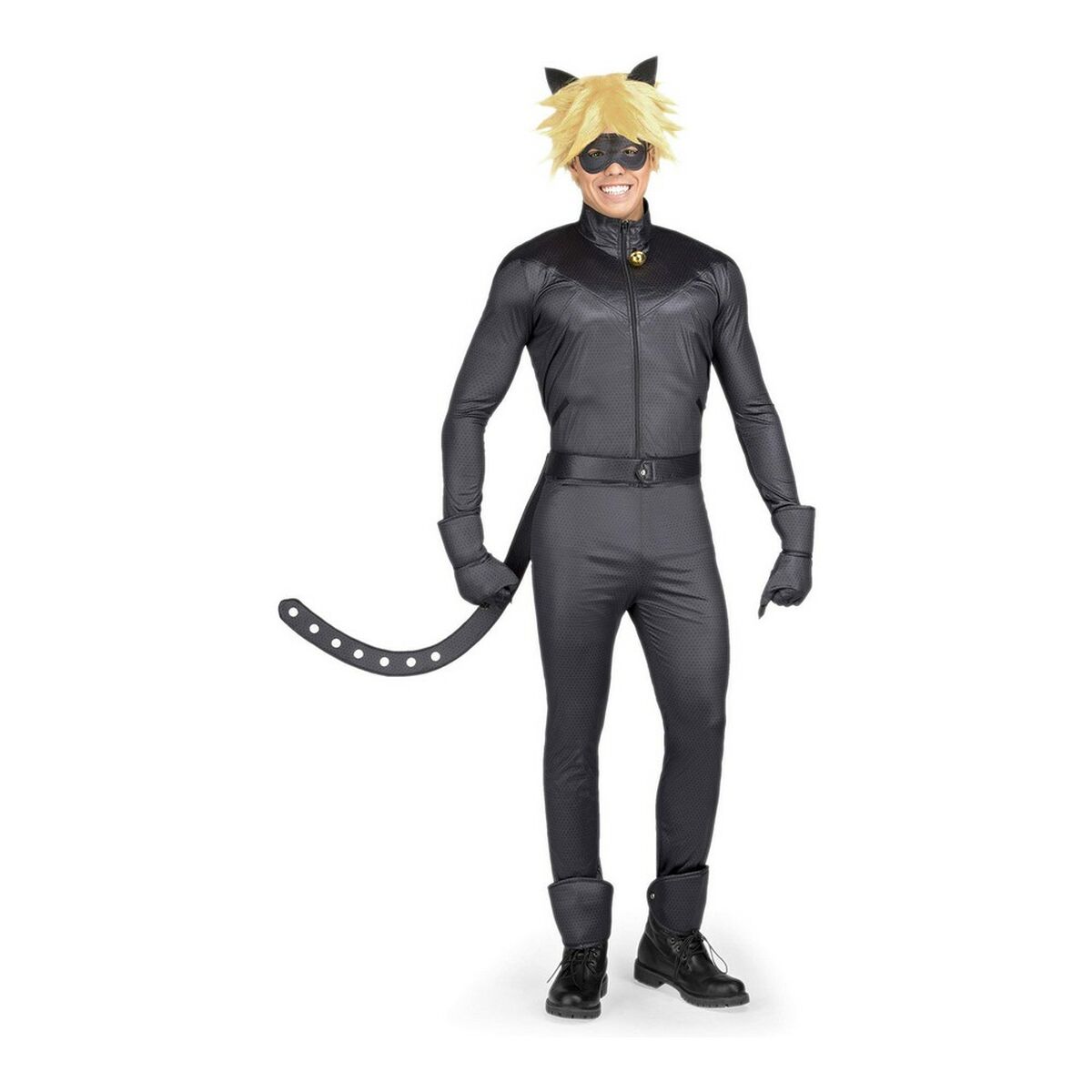 Maskeraddräkt för barn My Other Me Cat Noir XS Svart - 4