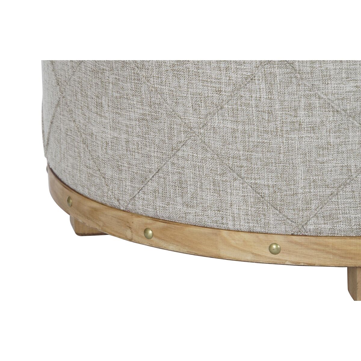 Förvaringskista med sits DKD Home Decor Beige Trä Metall 30 x 40 cm 80 x 80 x 43 cm - 4