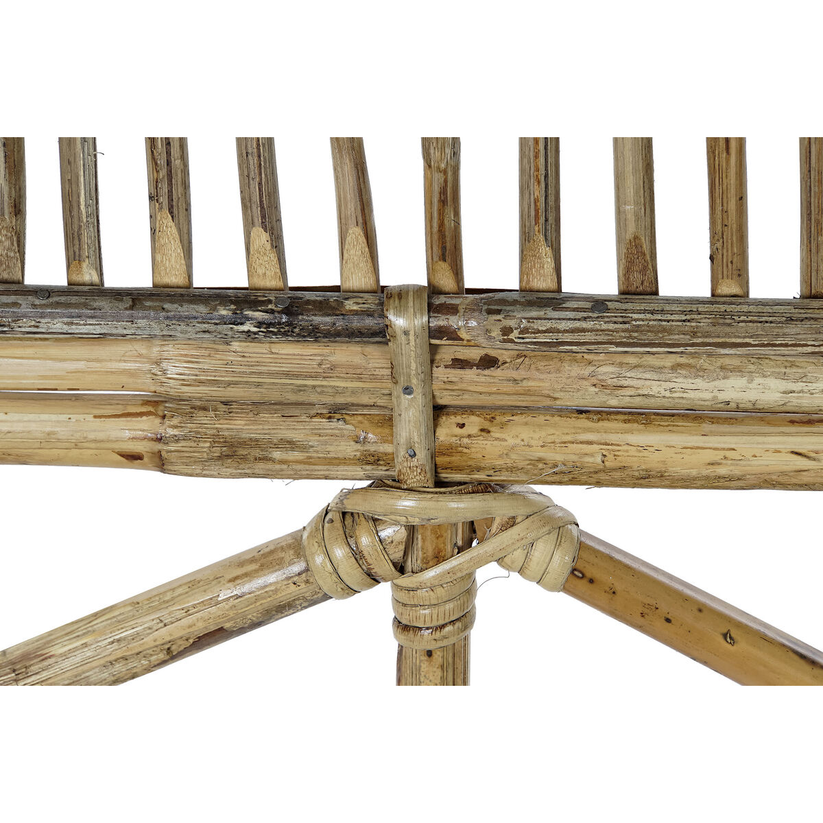 Sänggavel DKD Home Decor Vit Naturell 178 x 4 x 128 cm - 3