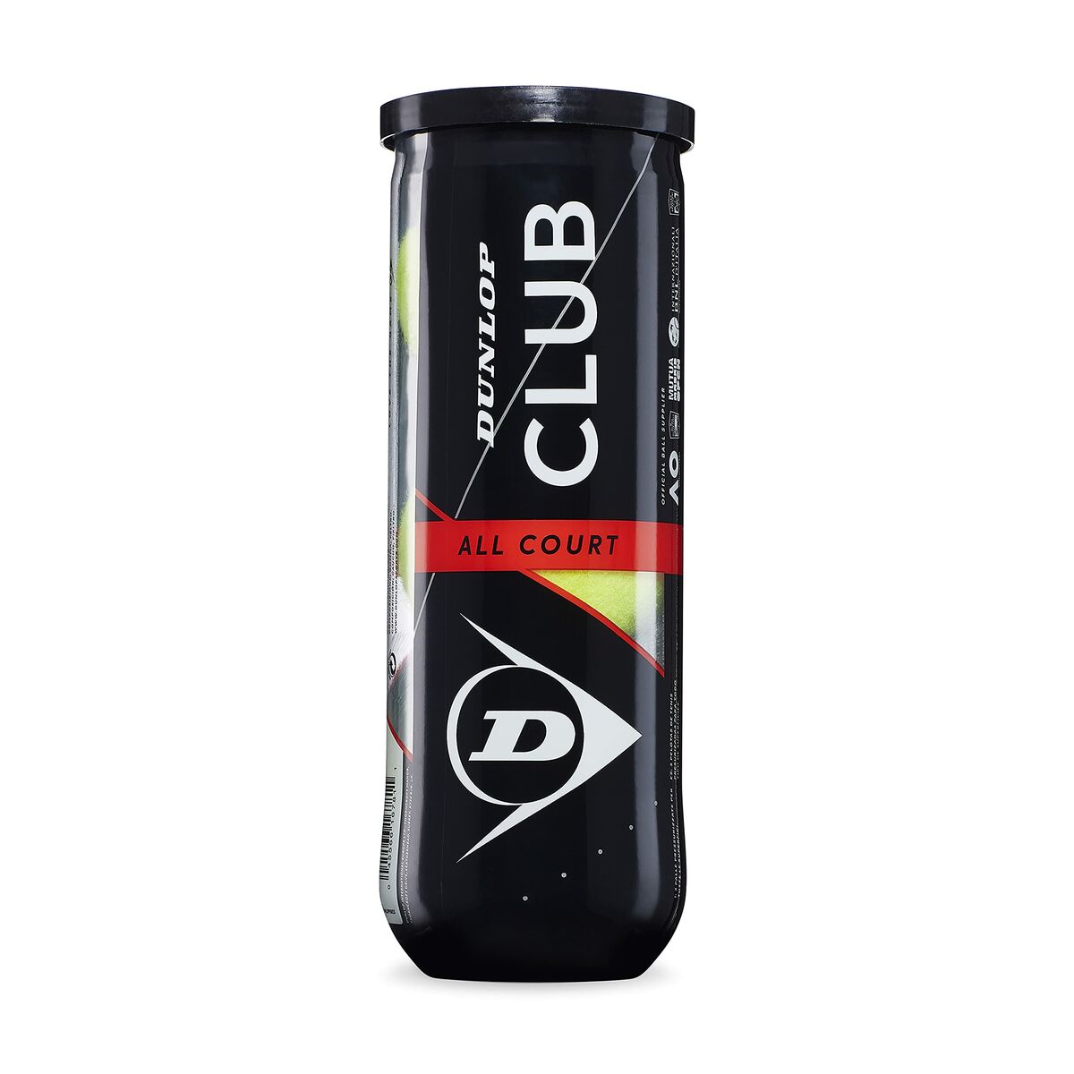 Tennisbollar D TB CLUB AC 3 PET Dunlop 601334 Gul - 3