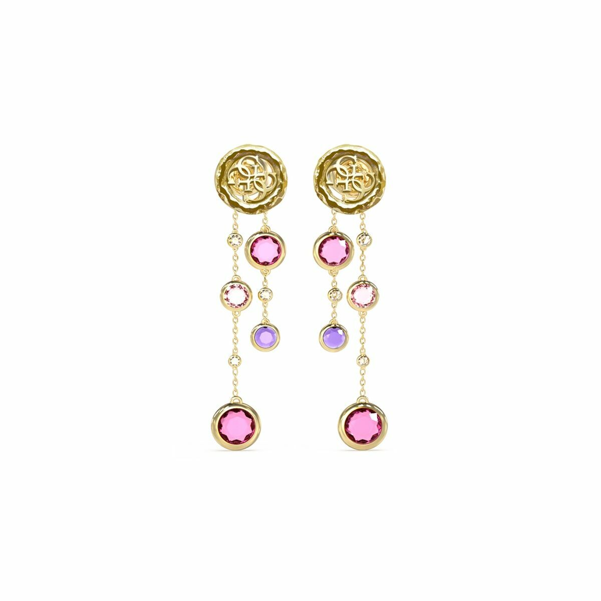 Dam örhängen Guess JUBE05091JWYGFCT-U 6 cm