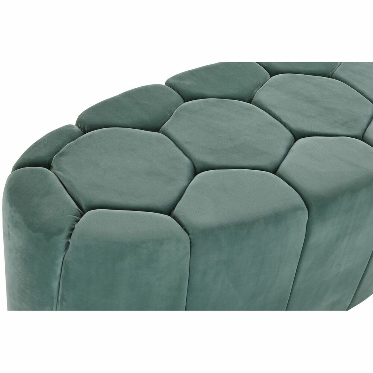 Sittpall DKD Home Decor   Grön Multicolour Metall Trä MDF 30 x 40 cm 122 x 51 x 46,5 cm - 2
