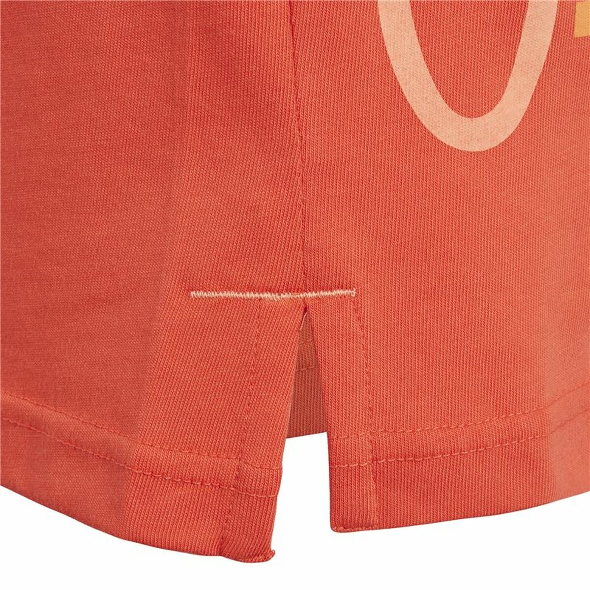 Barn T-shirt med kortärm Adidas Graphic Tee Orange - 9