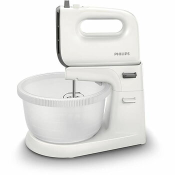 mixer-knådmaskinen med skål Philips HR3745/00 Vit 450 W 3 L
