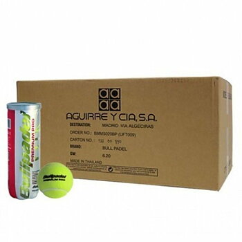 Padelbollar Bullpadel Premium Pro 72 Antal