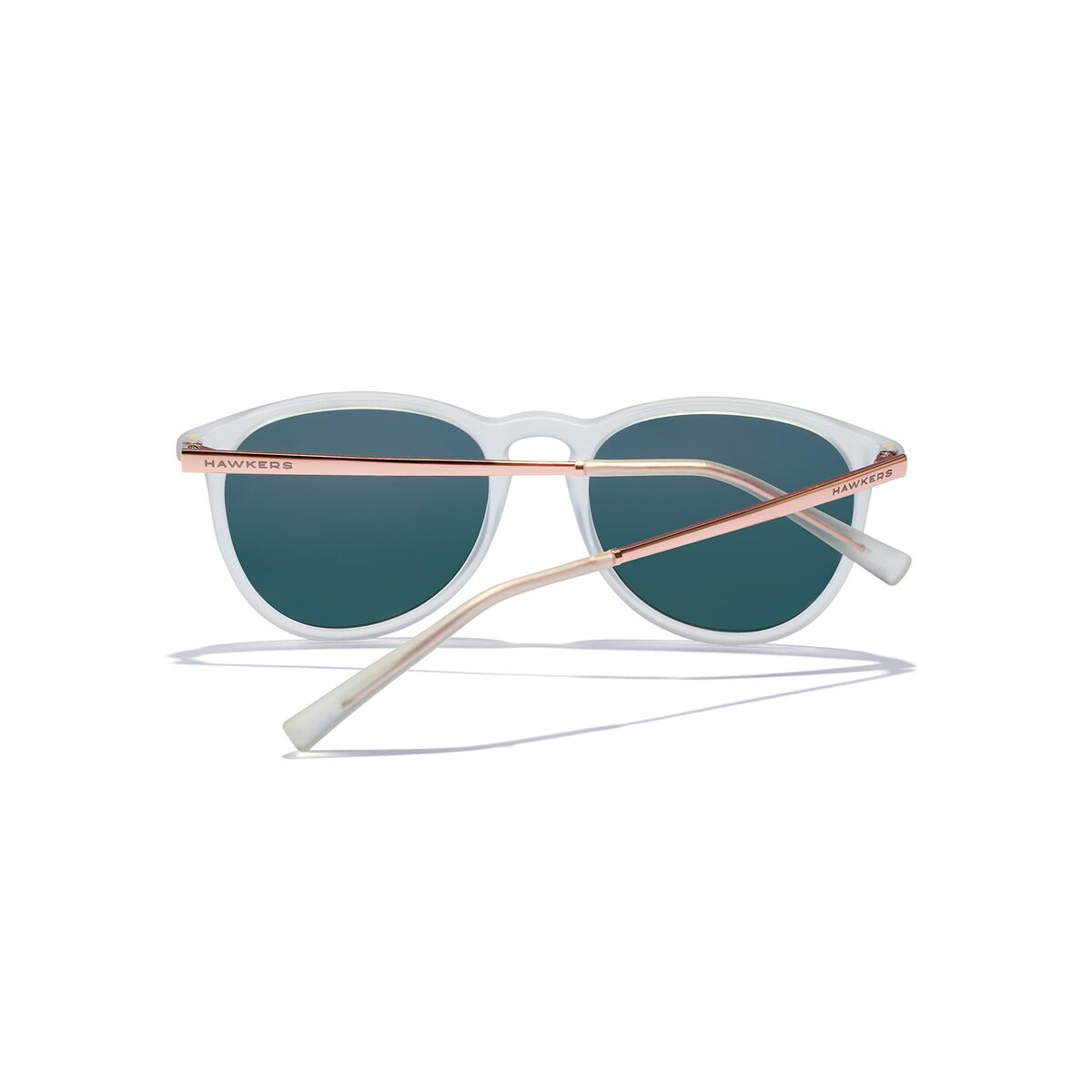 Unisexsolglasögon Hawkers OLLIE Transparent Roséguld Ø 49,5 mm Rosa - 3