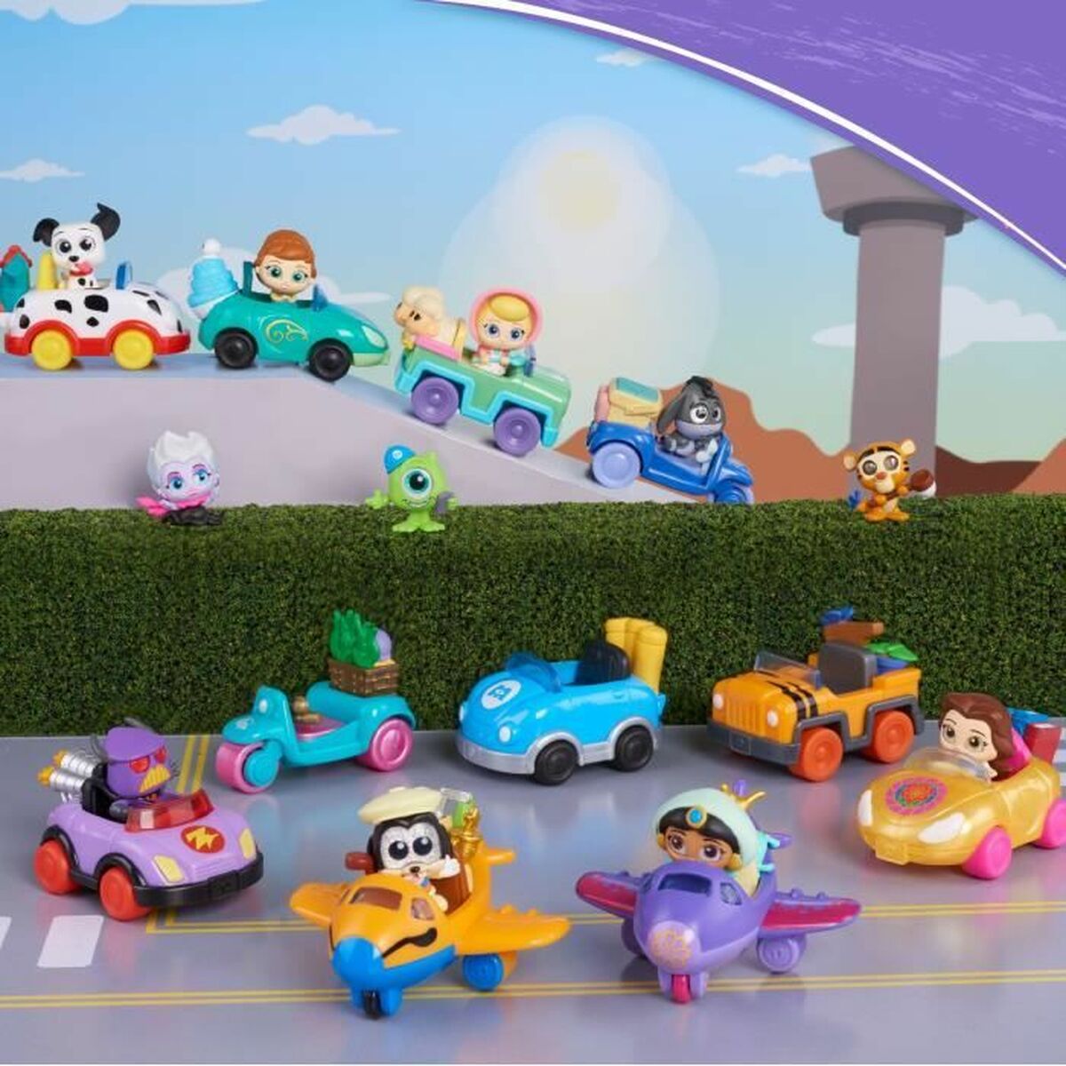 Playset Disney Car and Figurine 2 Delar - 3
