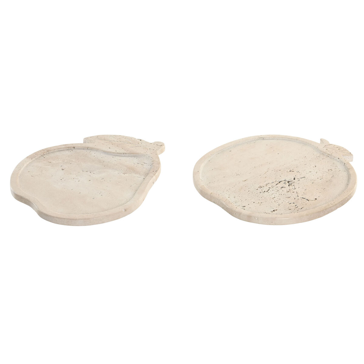 Prydnadsfigur Home ESPRIT Beige Skandinavisk 30 X 27 X 1,8 CM (2 antal)
