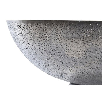 Bordsdekoration DKD Home Decor Gyllene Silvrig Aluminium 30 x 30 x 17 cm (2 antal)