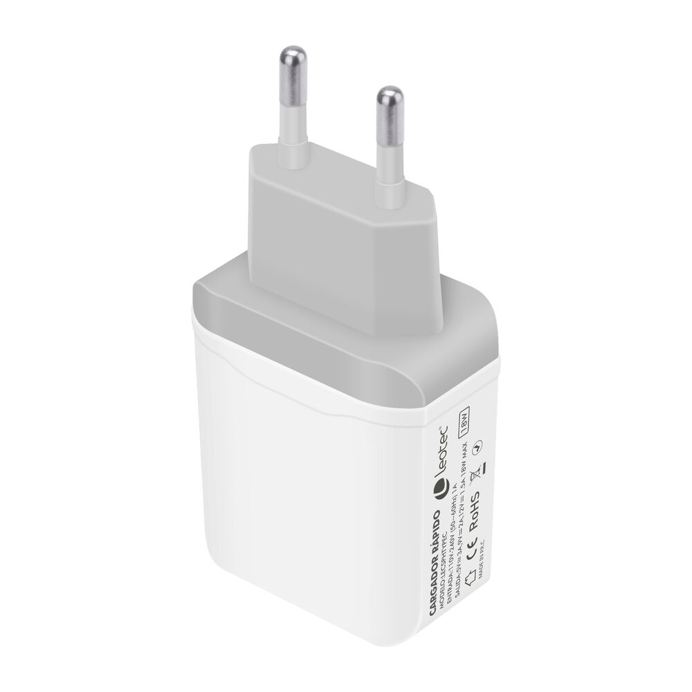Väggladdare LEOTEC FT0201001 Svart 18W - 3