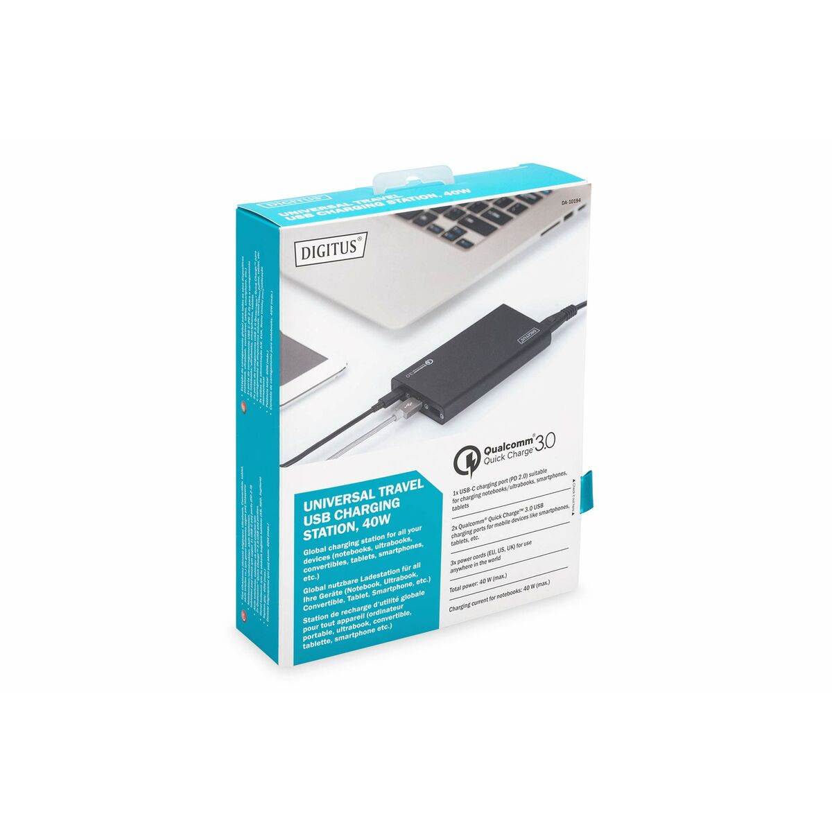 Laptopladdare Digitus DA-10194 - 4